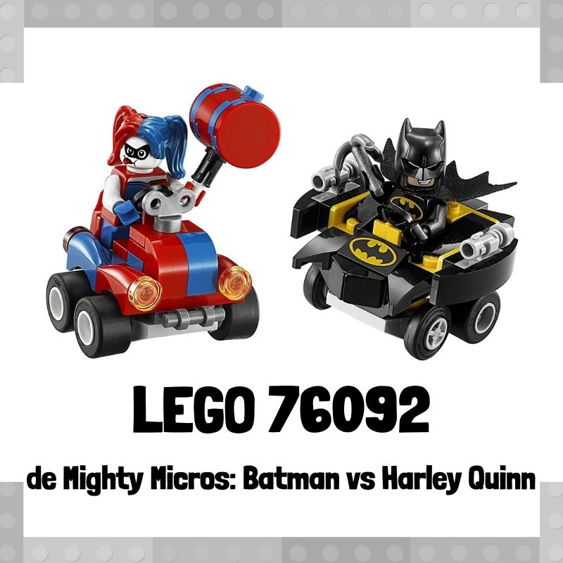 Lee mÃ¡s sobre el artÃ­culo Set de LEGO 76092 de Mighty Micros: Batman vs Harley Quinn de DC