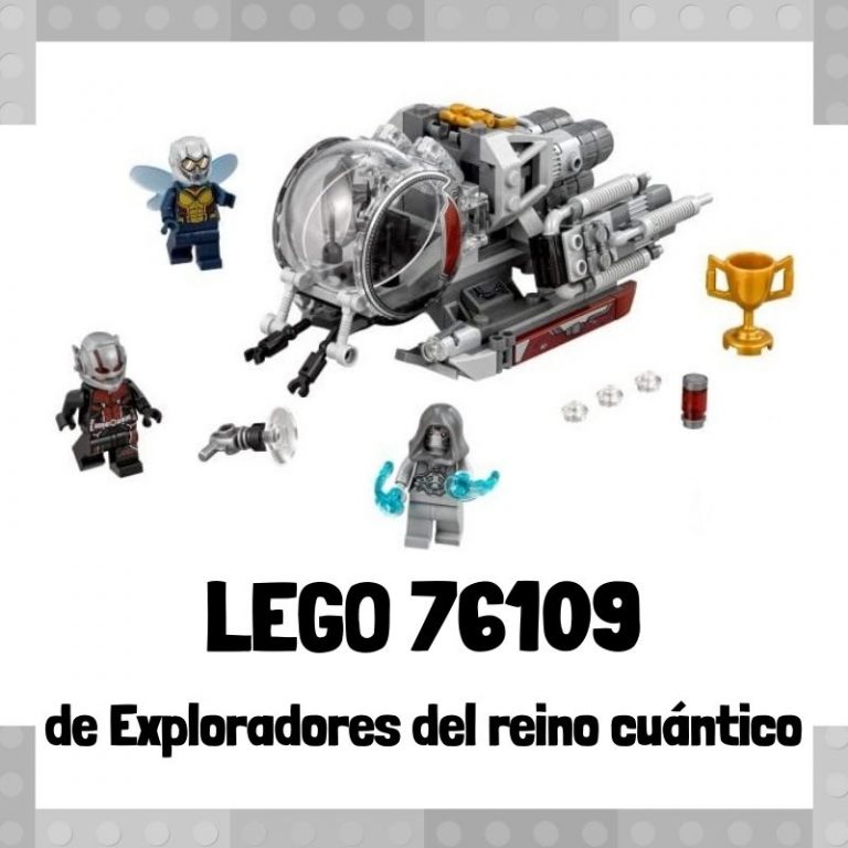 Lee mÃ¡s sobre el artÃ­culo Set de LEGO 76109 de Exploradores del reino cuÃ¡ntico de Marvel