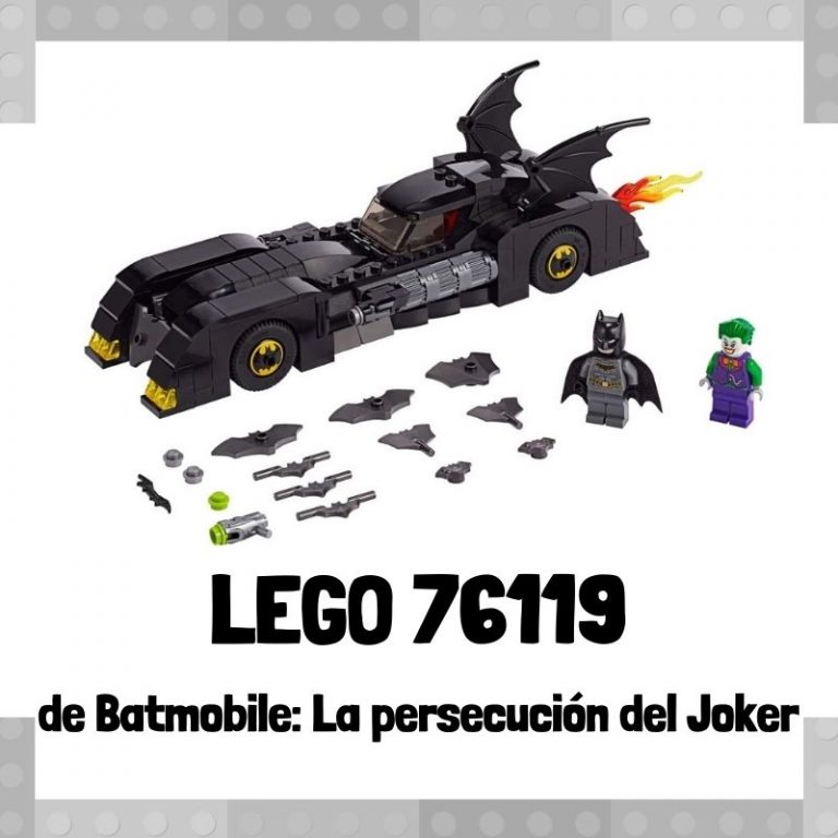 Lee más sobre el artículo Set de LEGO 76119 de Batmobile: La persecución del Joker de DC