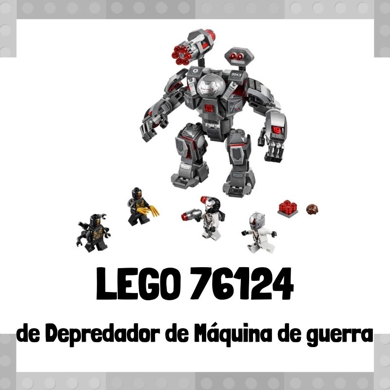 Lee más sobre el artículo Set de LEGO 76124 de Depredador de Máquina de guerra de Marvel