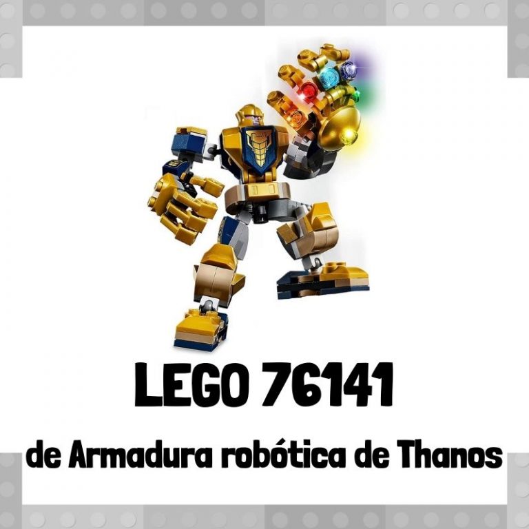 Lee mÃ¡s sobre el artÃ­culo Set de LEGO 76141 de Armadura robÃ³tica de Thanos de Marvel