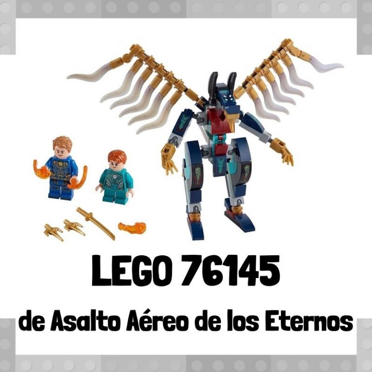 Lee más sobre el artículo Set de LEGO 76145 de los Eternos: Asalto Aéreo de los Eternos de Marvel