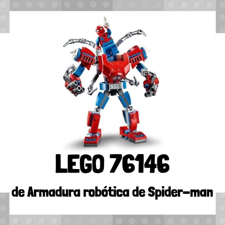 Lee mÃ¡s sobre el artÃ­culo Set de LEGO 76146 de Armadura robÃ³tica de Spider-man de Marvel