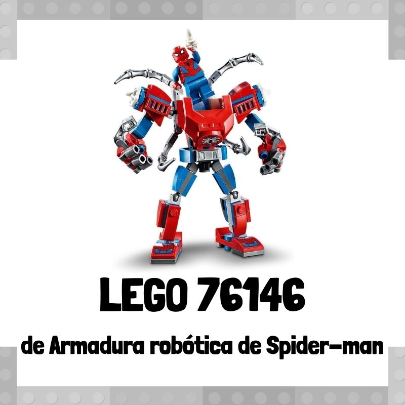 Lee m谩s sobre el art铆culo Set de LEGO 76146 de Armadura rob贸tica de Spider-man de Marvel