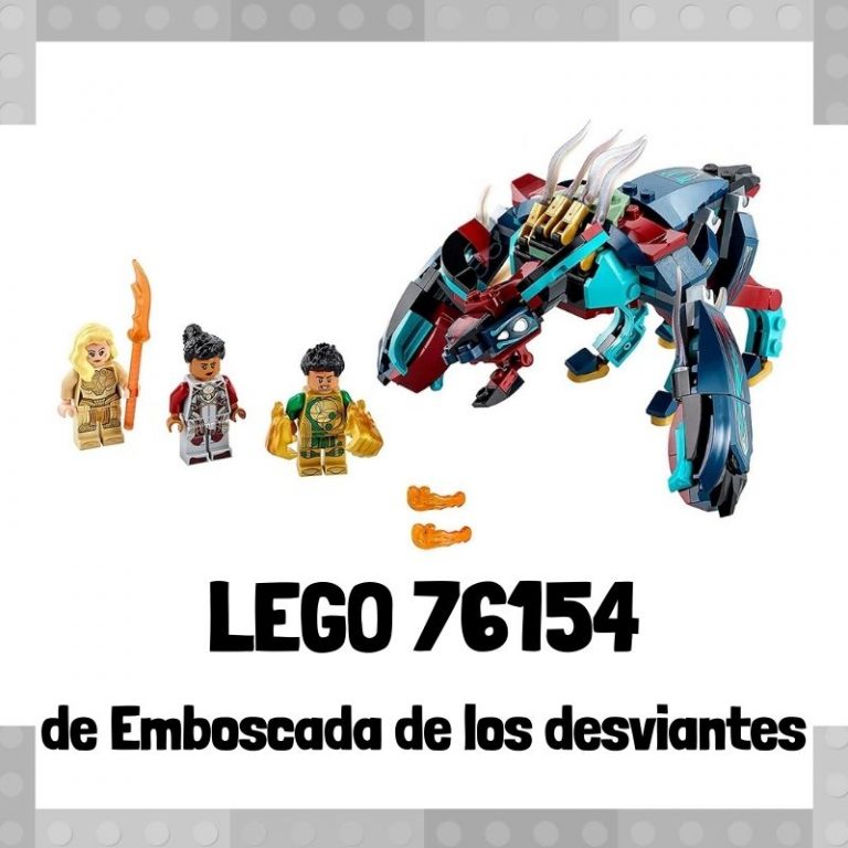 Lee mÃ¡s sobre el artÃ­culo Set de LEGO 76154 de los Eternos: Emboscada de los Desviantes de Marvel