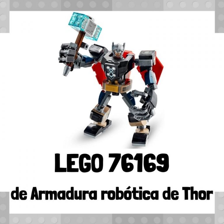 Lee m谩s sobre el art铆culo Set de LEGO 76169 de Armadura rob贸tica de Thor de Marvel