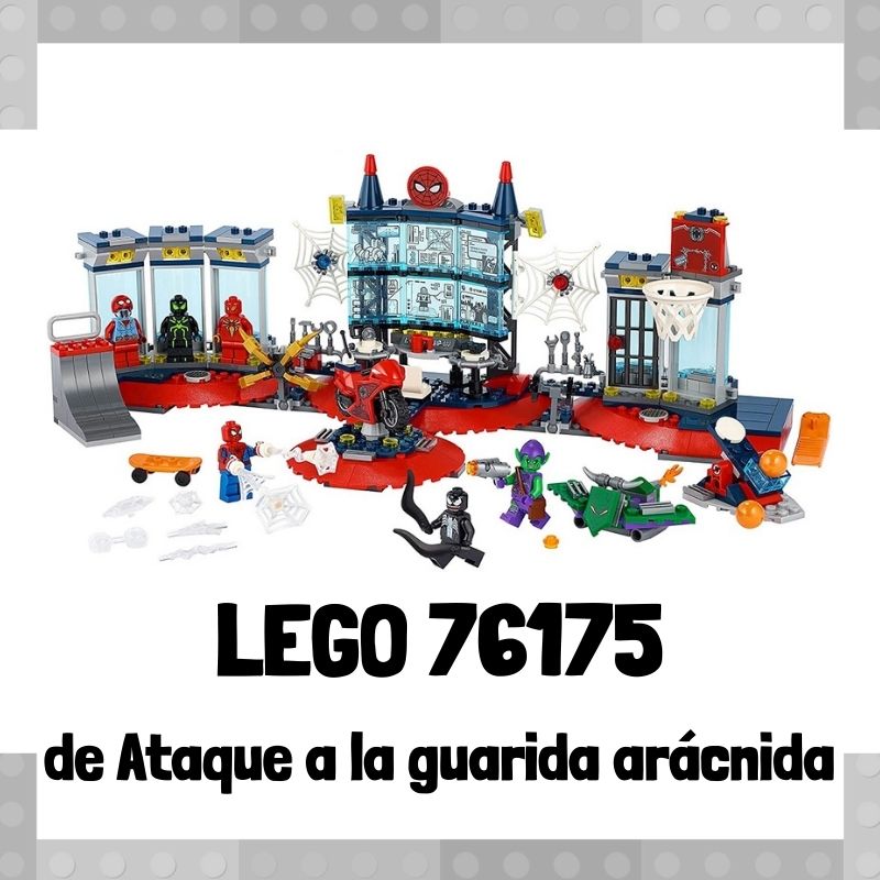 Lee mÃ¡s sobre el artÃ­culo Set de LEGO 76175 de Ataque a la guarida arÃ¡cnida de Marvel