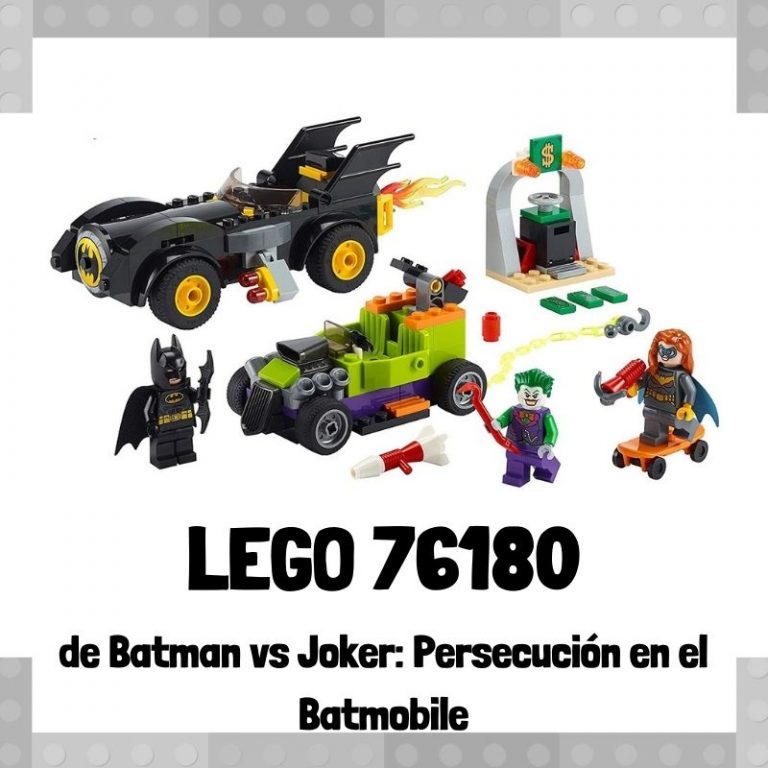 Lee m谩s sobre el art铆culo Set de LEGO 76180 de Batman vs Joker: Persecuci贸n en el Batm贸vil de DC