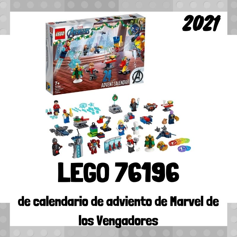 Lee m谩s sobre el art铆culo Set de LEGO 76196 de Calendario de adviento de Marvel de los Vengadores