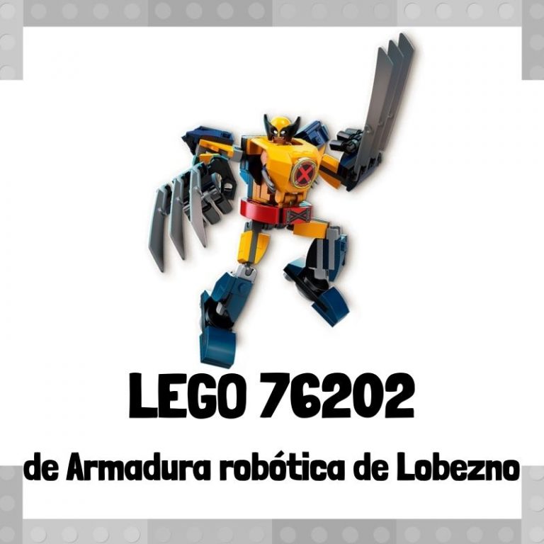 Lee mÃ¡s sobre el artÃ­culo Set de LEGO 76202 de Armadura robÃ³tica de Lobezno de Marvel