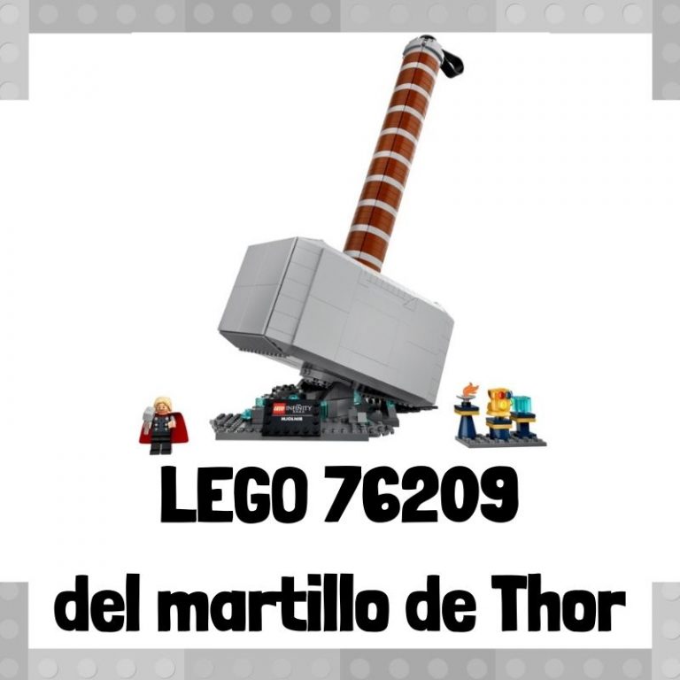 Lee m谩s sobre el art铆culo Set de LEGO 76209 de Martillo de Thor – Mj枚lnir de Marvel