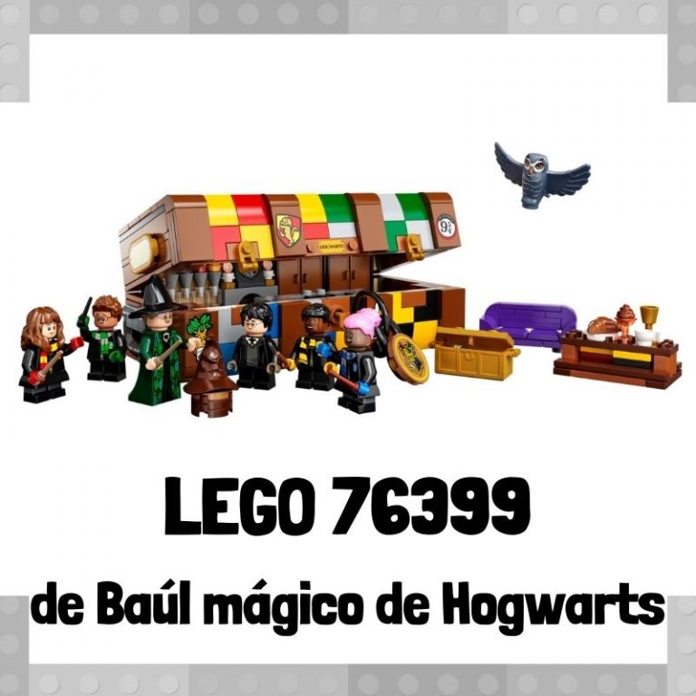 Lee mÃ¡s sobre el artÃ­culo Set de LEGO 76399 de BaÃºl mÃ¡gico de Hogwarts de Harry Potter