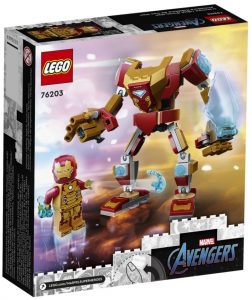 Lego De Armadura Rob贸tica De Iron Man De Lego Marvel Mech Armor 76203 3