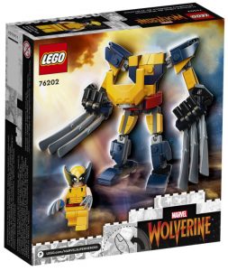 Lego De Armadura Rob贸tica De Lobezno 鈥� Wolverine De Lego Marvel Mech Armor 76202 2
