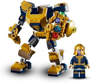 Lego De Armadura Rob贸tica De Thanos De Lego Marvel Mech Armor 76141