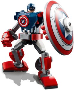 Lego De Armadura Robótica Del Capitán América De Lego Marvel Mech Armor 76168 2