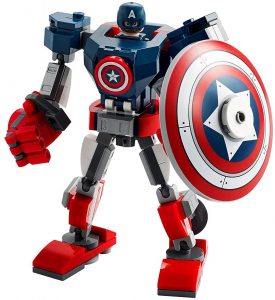 Lego De Armadura Robótica Del Capitán América De Lego Marvel Mech Armor 76168