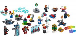 Lego De Calendario De Adviento De Marvel De Los Vengadores 76196