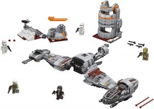 Lego De Defensa De Crait De Star Wars 75202