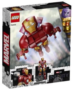 Lego De Figura De Iron Man The Infinity Saga De Lego Marvel 76206 4