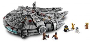 Lego De Halcón Milenario De Star Wars 75257 3