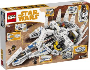 Lego De Halcón Milenario Del Corredor De Kessel De Star Wars 75212 3