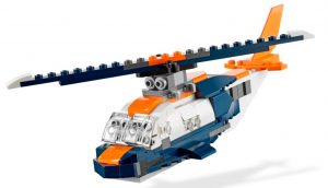 Lego De Helicóptero Supersónico 3 En 1 De Lego Creator 31126