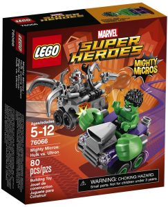 Lego De Hulk Vs Ultr贸n De Mighty Micros De Marvel 76066 2