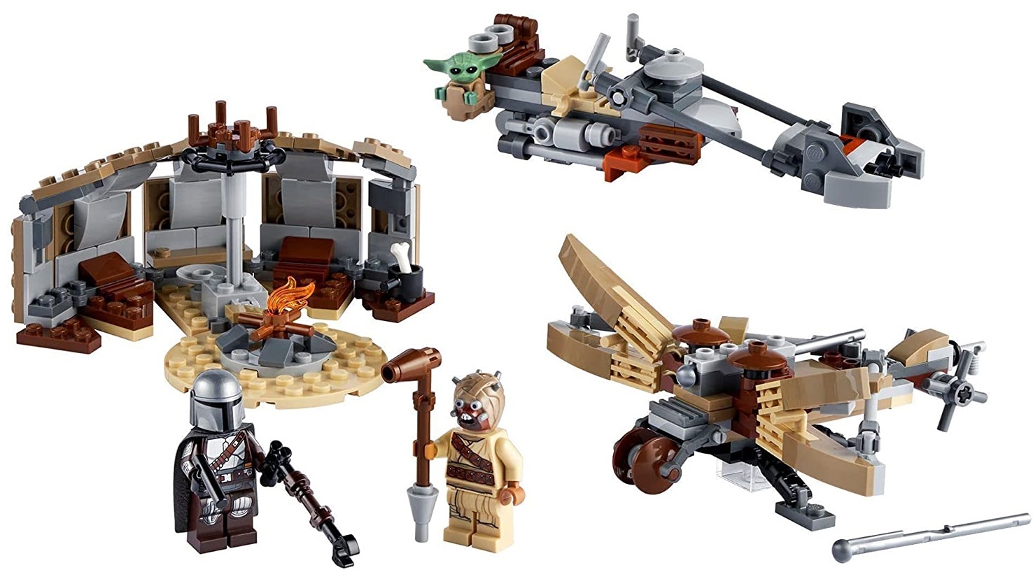 Lego Star Wars El Problema Mandaloriano En Tatooine  75299 