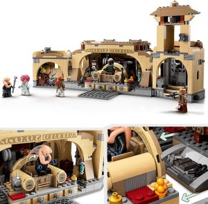 LEGO de Sala del trono de Boba Fett - Palacio de Jabba The Hutt LEGO Star Wars 75326 3