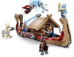 Lego De The Goat Boat – Barco Caprino De Thor Love And Thunder De Lego Marvel 76208 3