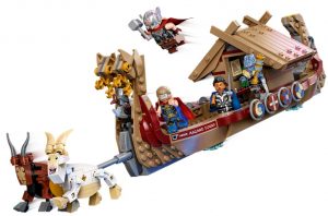 Lego De The Goat Boat – Barco Caprino De Thor Love And Thunder De Lego Marvel 76208 4