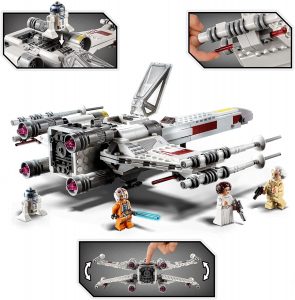 Lego De X Wing De Luke Skywalker De Lego Star Wars 75301 4