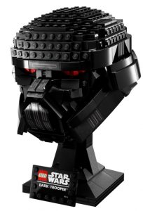 Lego De Casco De Dark Trooper De The Mandalorian De Lego Star Wars 75343