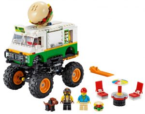 Lego De Monster Truck Hamburguesería 3 En 1 De Lego Creator 31104