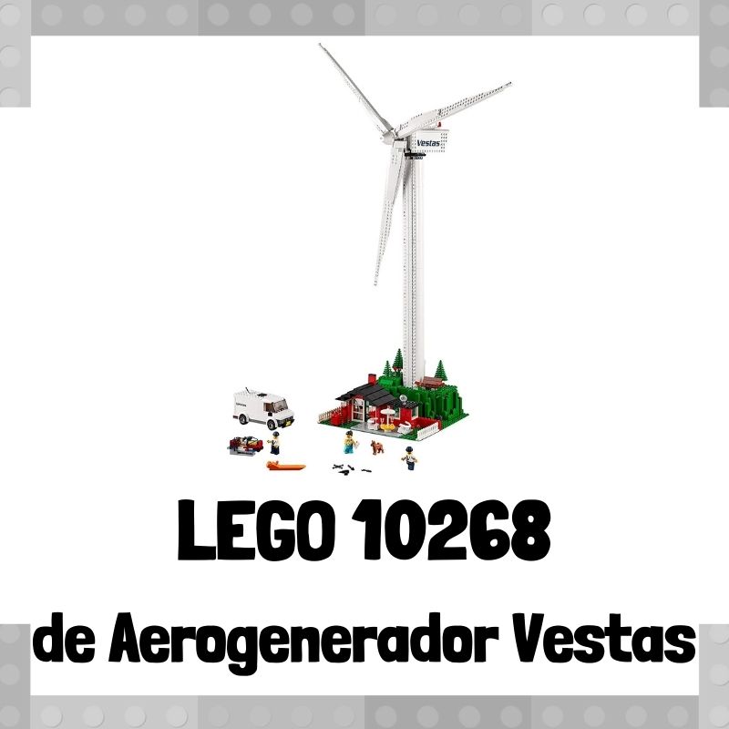 Lee más sobre el artículo Set de LEGO 10268 de Aerogenerador Vestas