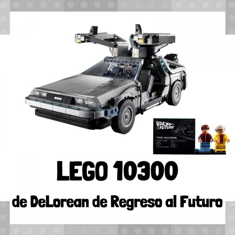 Lee m谩s sobre el art铆culo Set de LEGO 10300 de DeLorean de Regreso al Futuro