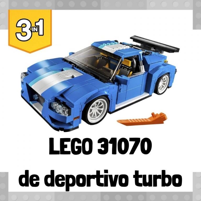 Lee más sobre el artículo Set de LEGO 31070 3 en 1 de Deportivo turbo