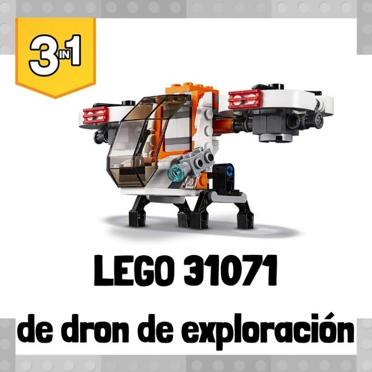 Lee más sobre el artículo Set de LEGO 31071 3 en 1 de Dron de exploración