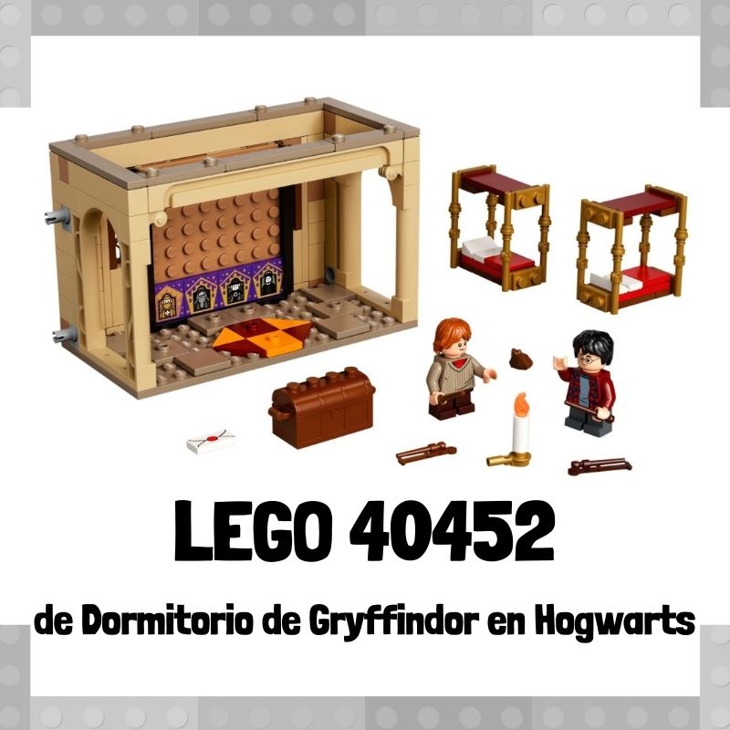 Lee mÃ¡s sobre el artÃ­culo Set de LEGO 40452 de Dormitorio de Gryffindor en Hogwarts de Harry Potter
