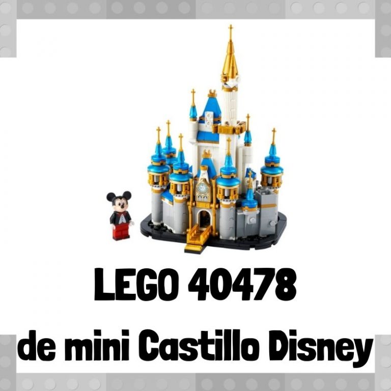 Lee m谩s sobre el art铆culo Set de LEGO 40478 de Mini Castillo Disney