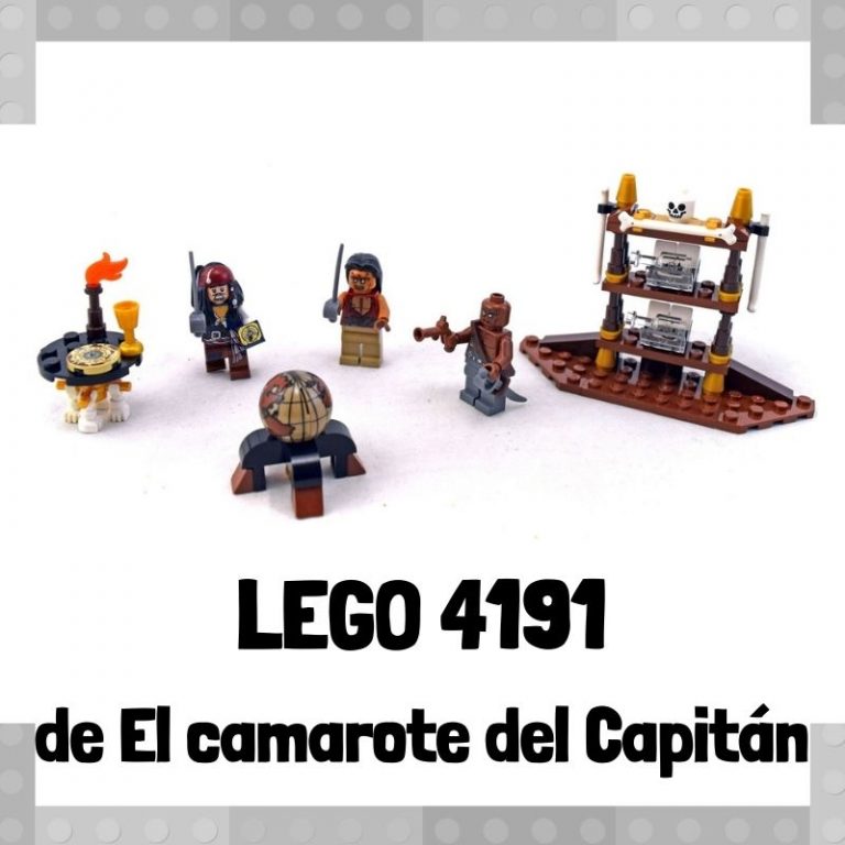 Lee más sobre el artículo Set de LEGO 4191 de el camarote del Capitán de Piratas del Caribe