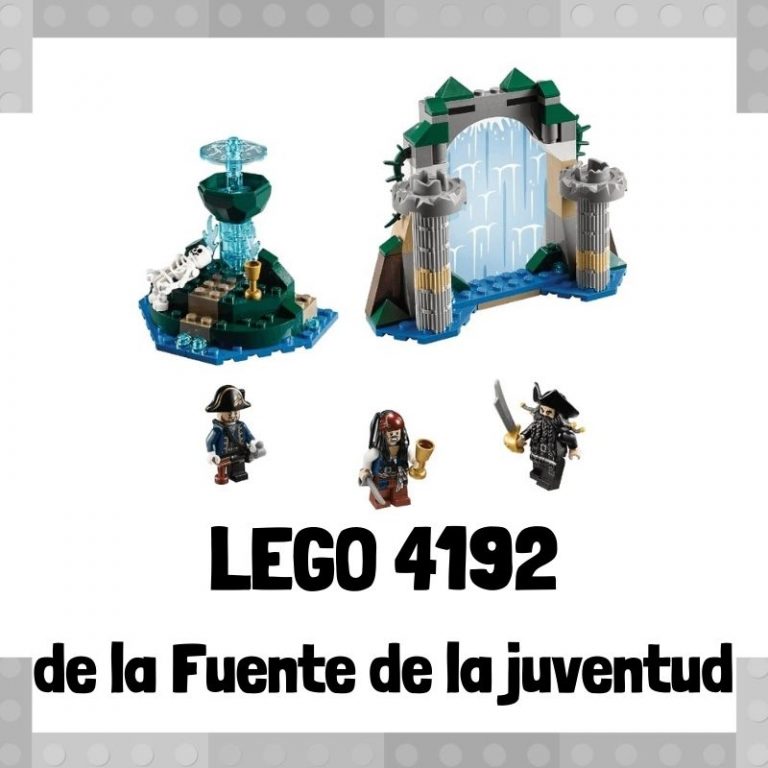 Lee más sobre el artículo Set de LEGO 4192 de la Fuente de la Juventud de Piratas del Caribe