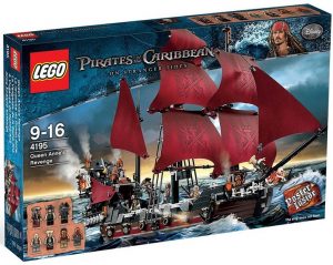 Lego 4195 De La Venganza De La Reina Ana De Piratas Del Caribe