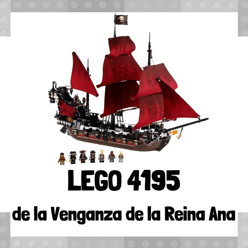 Lee más sobre el artículo Set de LEGO 4195 de la Venganza de la Reina Ana de Piratas del Caribe