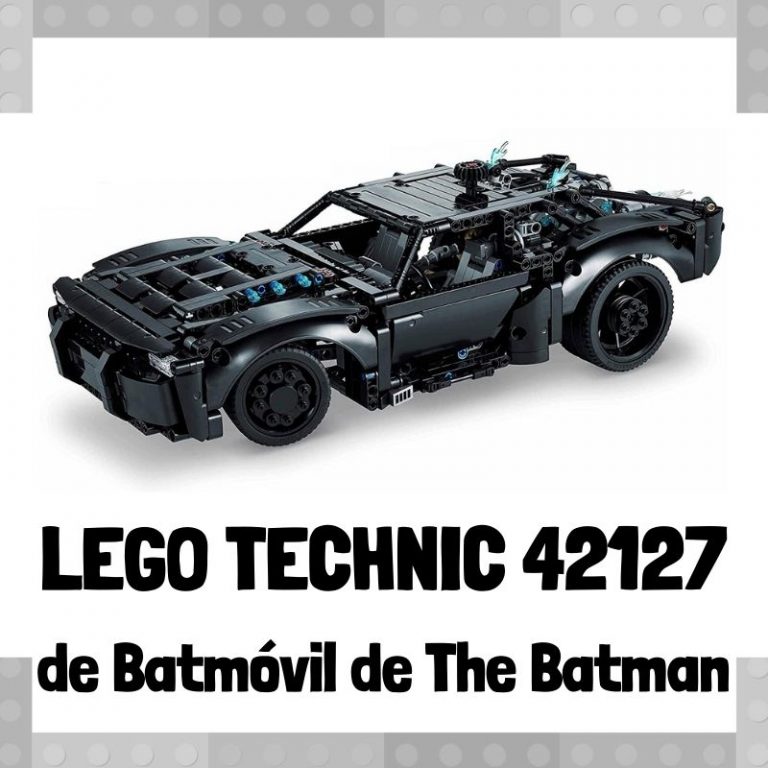 Lee más sobre el artículo Set de LEGO 42127 de Batmóvil de The Batman de LEGO Technic