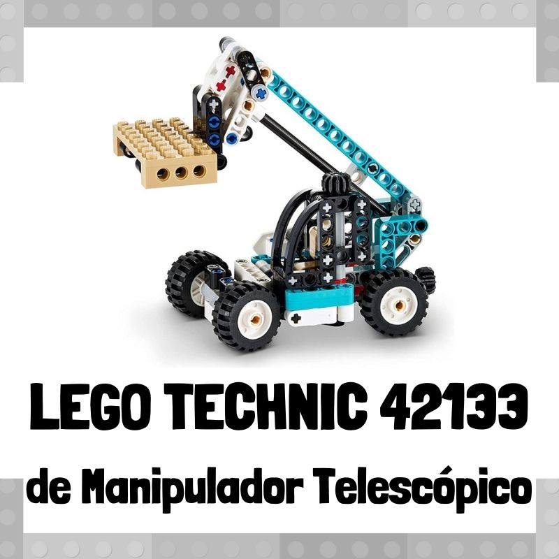 Lee mÃ¡s sobre el artÃ­culo Set de LEGO 42133 de Manipulador telescÃ³pico de LEGO Technic