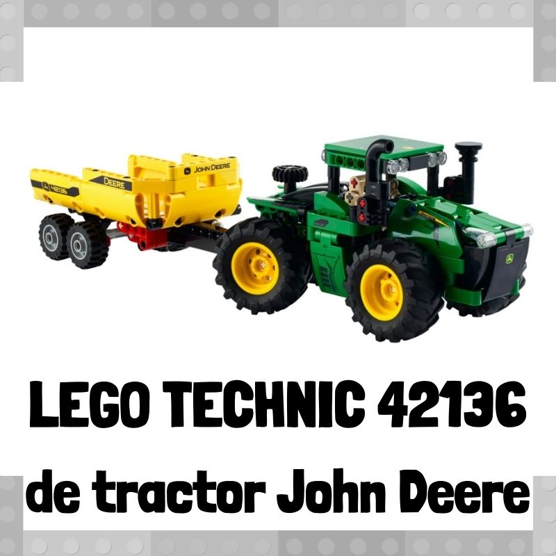 Lee m谩s sobre el art铆culo Set de LEGO 42136 de Tractor John Deere de LEGO Technic