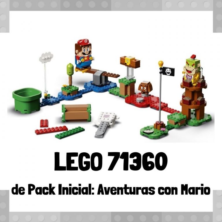 Lee m谩s sobre el art铆culo Set de LEGO 71360 de Pack Inicial: Aventuras con Mario de Super Mario