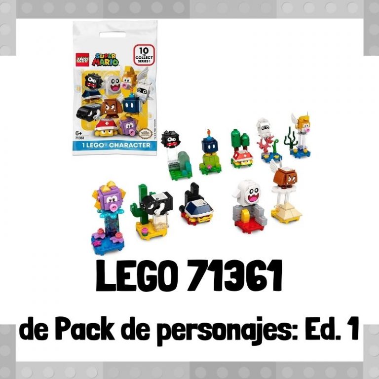 Lee mÃ¡s sobre el artÃ­culo Set de LEGO 71361 de Personajes: EdiciÃ³n 1 de Super Mario